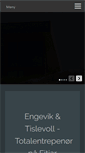 Mobile Screenshot of engevik-tislevoll.no